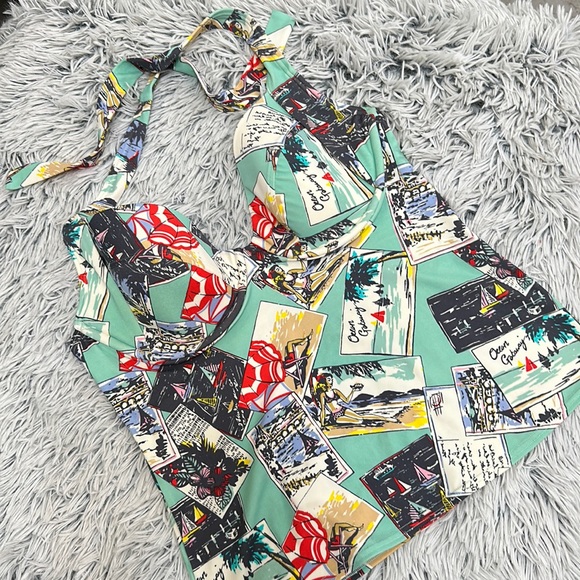 Victoria's Secret Other - Victoria’s Secret Ocean Getaway Postcard Tankini